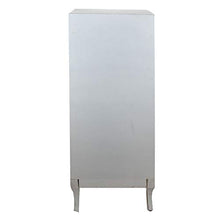 Vidal Regalos Mobile cassettiera Sinfonier bianco legno 5 cassetti design rustico antico 115 cm