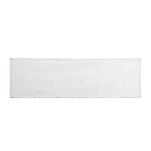 QAF Frangivista e Telo frangivento per balconi Paravento per Balcone 95% paravento con Rete ombreggiante per ringhiera da Giardino per Balcone Esterno QAF210311(Color:White,Size:75x 400cm)