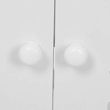 EBTOOLS Scarpiera da ingresso, Mobiletto ingresso, Cassettiera camera da letto,Armadietto bagno terra di Legno comodini camera da letto Multiuso,per Salotto e Cucina 94 * 76 * 31 cm Bianco