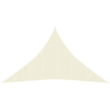 vidaXL Vela Parasole 160 g/m² Crema 4x4x5,8 m in HDPE