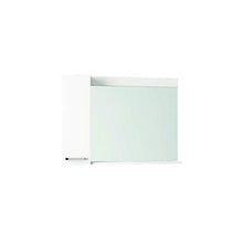 Homemania ALA-285 Pensile Alia 100 da Bagno, Bianco, Cromo, in MDF, Specchio, Metallo, 97x16x70 cm