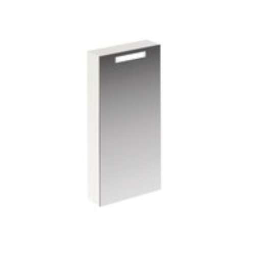 Cosmic Modular – Armadietto Specchio con luce destro 80 x 40 cm PVC bianco