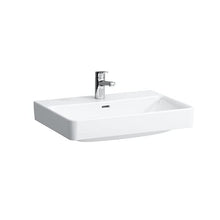 Laufen PRO S Lavabo, 3 Fori per Rubinetto, con sfioratore, 650x465, Bianco, colorazione: Bianco con LCC - H8109644001081