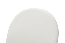 White loft, Set di 4 Sedie, Metallo, Bianco, 44x57x87 cm
