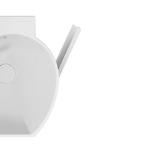 Amizuva Mika Mobile da Bagno, Legno, Bianco Lucido, 45 x 60 x 25 cm