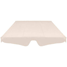 Estink Copertura di Ricambio Universale per Tutti i dondoli di Larghezza 110-145 cm e Lunghezza 170-200 cm, in Poliestere con Rivestimento in PVC Impermeabile, Beige, 226x186cm