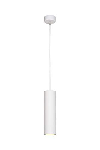 Lucide GIPSY - Lampadario a sospensione, Ø 7 cm, GU10, colore: Bianco