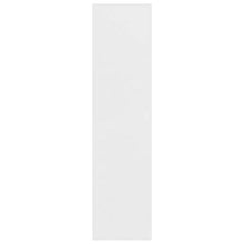 Montloxs Armadio in truciolare, 1 Grande Scomparto con un'asta per Appendere e 2 cassetti, ripiano per Maglioni, 100x50x200 cm, Bianca