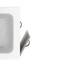 Amizuva Aneko Mobile Bagno, Legno, Grigio sabbiato, 50 x 50 x 35