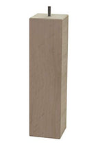 MEGALUXFRANCE - Set di 8 piedi per letto, mobili, in legno massiccio di faggio, 80 x 80 x 300 mm