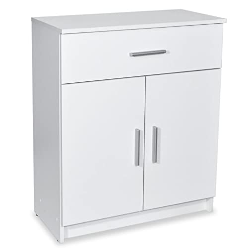 vidaXL Credenza in Truciolato 71x35x88 cm Bianca