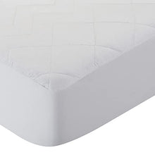 Pikolin Home - Proteggi/coprimaterasso imbottito in tessuto 100% cotone con trattamento anallergico e completamente traspirante
