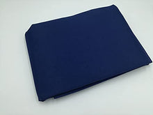 tenda da sole tinta unita con ganci e anelli - telo parasole a caduta per balcone - vari colori (blu, 150x300)