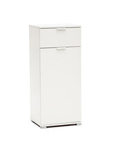MeMi Me107BIA Armadietto, Legno, Bianco, 38x45x104.5 cm