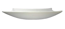 1 x lavabo in ceramica quadrato, lavandino in ceramica, lavabo da bagno 56,5 x 38 cm