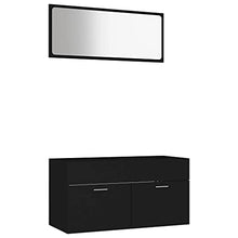 vidaXL Set Mobili da Bagno 2 pz Rovere Sonoma in Truciolato