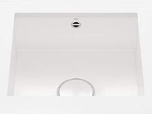 Dornbracht 38450002 - Lavabo da cucina in acciaio smaltato, colore: Bianco lucido