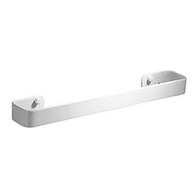 Towel Rack Portasciugamani Bianco Nordico Portasciugamani da Bagno con punzonatura Gratuita Spazio per Toilette Asciugamano in Alluminio a Parete Asta Singola 20~60 cm