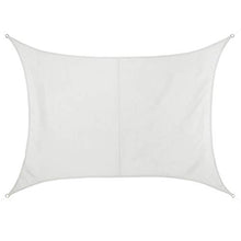BB Sport Tenda Velo Sole 4m x 5m Cocco Rettangolare Vela Sole Ombreggiante 100% PES Protezione Solare UV 30+ Parasole Giardino Esterni