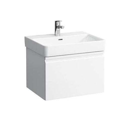 Laufen Mobile Toilette PRO S S, 1 cassetto, per lavabo 810963, 570x450x390, colorazione: Neve (Bianco Opaco) - H4833710964631