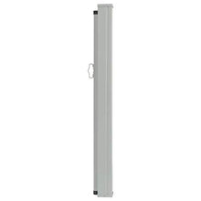 vidaXL Tenda da Sole Laterale Retrattile per Patio Privacy Automatica Schermo Parasole Frangivento 170x500 cm in Tessuto PU Crema Telaio in Ferro