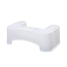 JSJE Sgabello da Toilette per accovacciamento Portatile, Toilette Sgabello a Pedale Sgabello Addensato Plastica Incinta Donne in Gravidanza Toilet Foot Step, Sgabello per