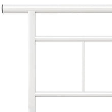 vidaXL Giroletto Bianco in Metallo 200x200 cm