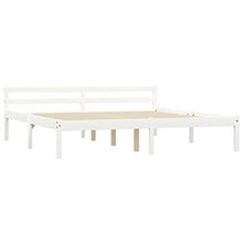 Tidyard Giroletto con 4 Cassetti Struttura Letto Matrimoniale in Legno Massello di Pino,Taleio Letto,Letto a Doghe,160x200 cm