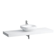 Laufen Case Piano lavabo, Foro Centrale 80x1580x520, colorazione: Neve (Bianco Opaco) - H4051510754631