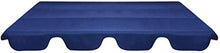 EBTOOLS Tetto di Ricambio,Copertura di Ricambio Universale per Dondolo a 3 posti,Tetto del Dondolo da Giardino Ricambio Ricambi tettuccio Tetto Dondolo Copertura, 226 x 186 cm, Blu