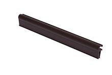 Thermoplast® ENDCLIPS - Clip di fissaggio per strisce frangivista, 19 cm x 10 pezzi, marrone RAL 8011
