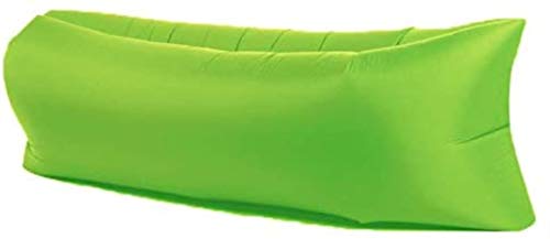 Ceiling Pendant Appoggio Auto Gonfiabile Letto all'aperto Tasca Gonfiabile Sacco a Pelo Divano Portatile Gonfiabile Letto Cuscino Gonfiabile Pausa Pranzo Letto (Color : Green)