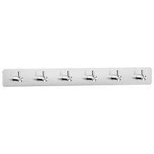 ETiME Ganci Adesivi 3M Ganci Appendiabiti in Acciaio Inox 304 Ganci Portasciugamani per Bagno Cucina Porta (6 Ganci)