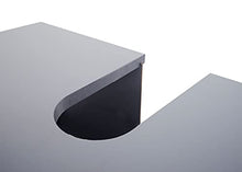 Mendler Arredo bagno mobile sottolavabo HWC-B63 MDF verniciato 30x60x60cm grigio