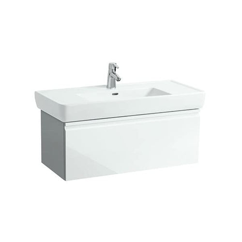 Laufen PRO A Mobiletto Vanity per lavabo 813958, 1 cassetto, 390x970x450, colorazione: Bianco Lucido - H4830710954751