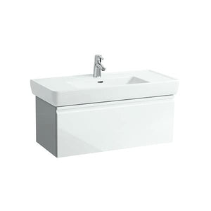 Laufen PRO A Mobiletto Vanity per lavabo 813958, 1 cassetto, 390x970x450, colorazione: Bianco Lucido - H4830710954751