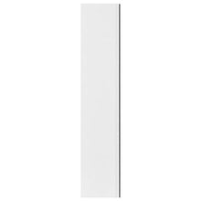 Tidyard Armadietto a Specchio Armadietto da Bagno con Specchio Mobiletto Pensile da Bagno con 2 Anta e 3 Ripiani 60x15x75 cm Bianco e Argento