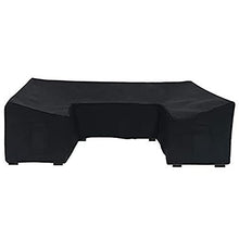 YINAIER Set Divano da Giardino, Giardino Esterno Patio Soggiorno Multifunzione Impermeabile Protezione per mobili Divano casa Copertura Pieghevole Cortile in Tessuto Oxford Solido