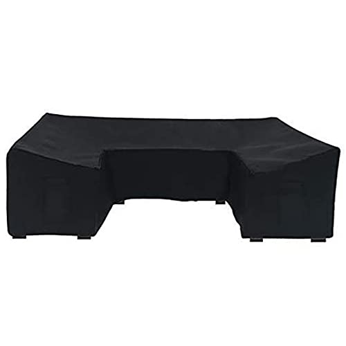 YINAIER Set Divano da Giardino, Giardino Esterno Patio Soggiorno Multifunzione Impermeabile Protezione per mobili Divano casa Copertura Pieghevole Cortile in Tessuto Oxford Solido