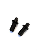 viglietti Coppia PZ 2 Perni in Nylon Teflon per Supporto ammortizzatori innesti doghe in Legno