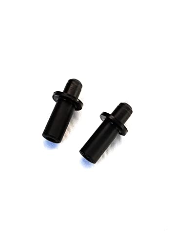 viglietti Coppia PZ 2 Perni in Nylon Teflon per Supporto ammortizzatori innesti doghe in Legno