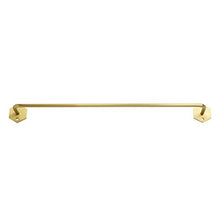 OLDJTK Porta Asciugamani a Parete 49,5 cm a Parete in Barra portasciugamani Accessorio for Bagno Quadrato in Ottone Cromato