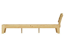 Erst-Holz Solido Extra Lungo Letto in Pino 120x220 Anche per Ragazzi con doghe rigide 60.62-12-220