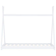 FAMIROSA Giroletto per Bambini Bianco in Massello di Pino 80x160 cm-3359