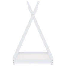 FAMIROSA Giroletto per Bambini Bianco in Massello di Pino 80x160 cm-3359