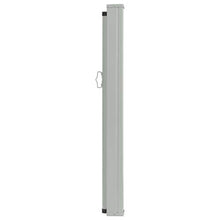 vidaXL Tenda da Sole Laterale Retrattile per Patio Privacy Automatica Schermo Parasole Frangivento 100x300 cm in Tessuto PU Blu Telaio in Ferro