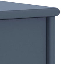vidaXL Comodino Grigio Chiaro 35x30x40 cm in Legno Massello di Pino