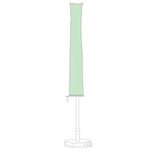 GardenMate Telo Protettivo per Ombrelloni e Stendibiancheria a Ombrello con Diametro Inferiore a 250 cm - Lunghezza 150 cm Ø 25 cm - qualità Premium Tessuto PE 120 g/m²