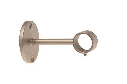 FER TENDANCE | Ø20 | 1 Support Tête de Lit 5CM | Chrome Satiné