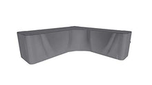 SORARA Copertura Protettiva Divano angolare, Grigio, 300x300x98x70 cm
